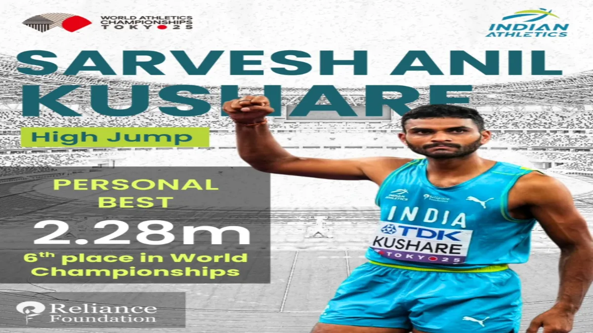 Sarvesh Kushare: World Athletics Championship मध्ये फायनल गाठणारा पहिला भारतीय हाय जंपर